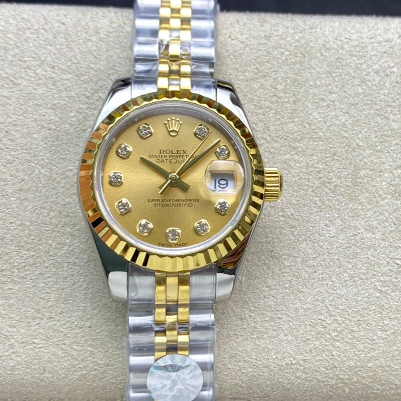 Datejust 31 Two-Tone Gold Steel