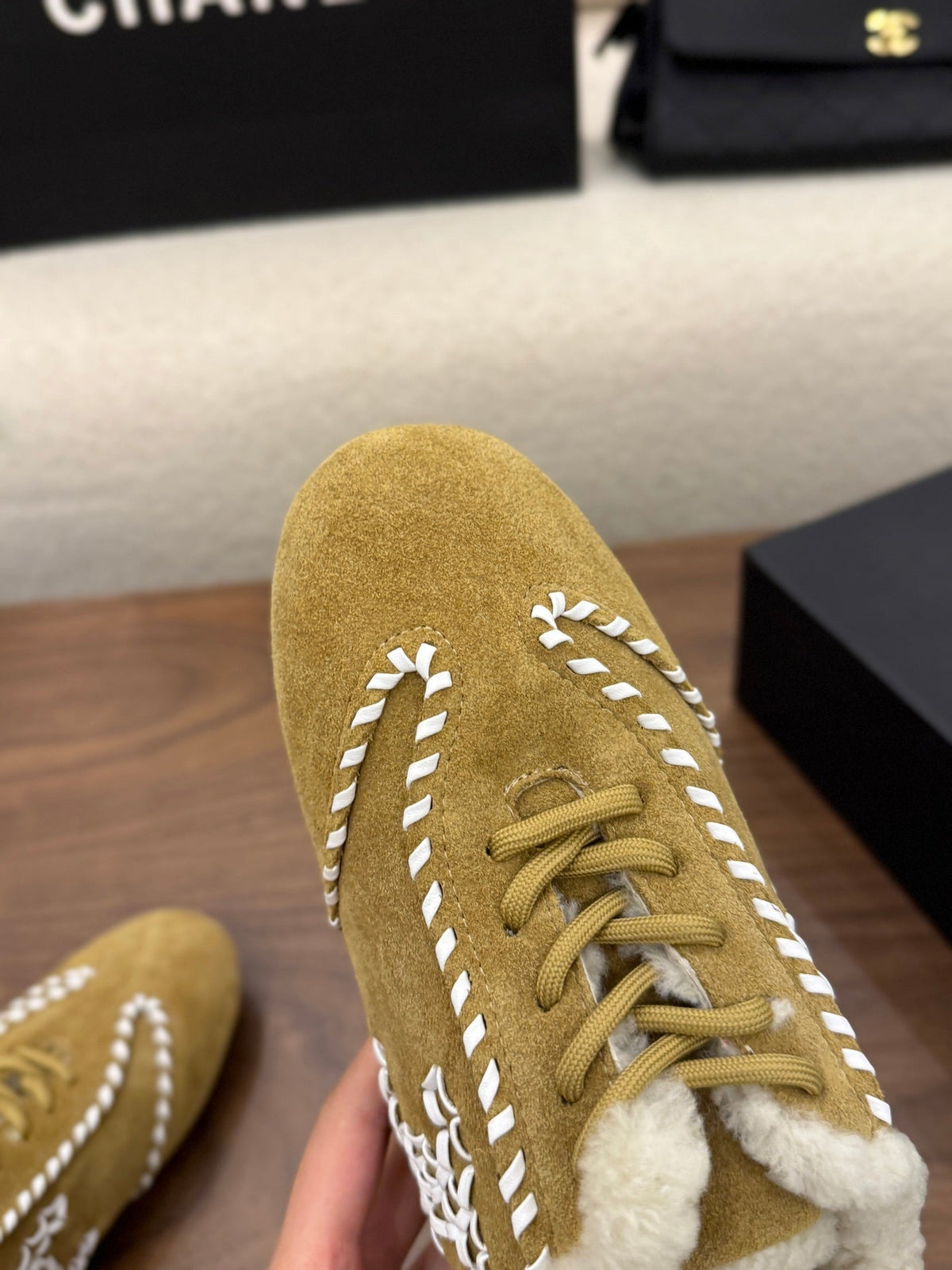 Chanel 2026 Sneaker Suede Wool 173401