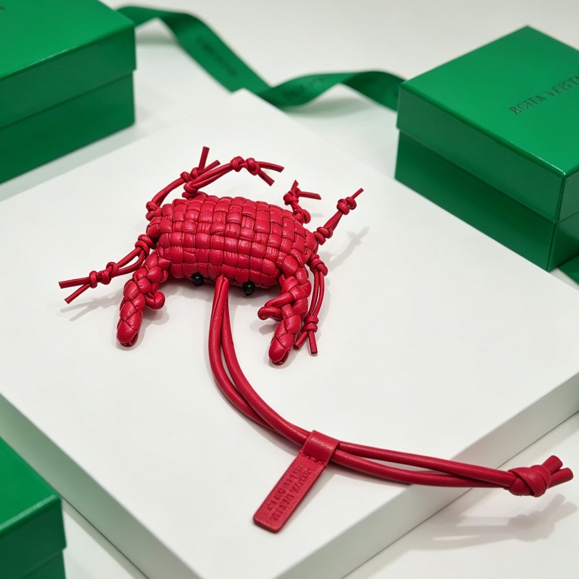 Bottega Veneta Crab Bag Charm