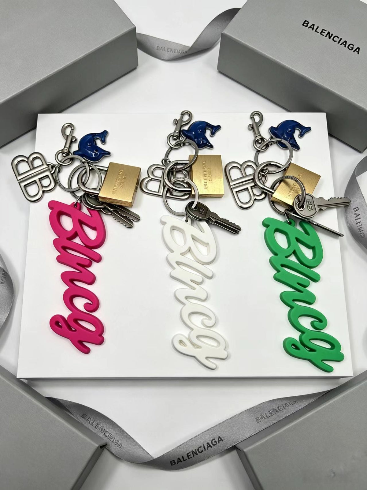 Balenciaga Keychain Charm
