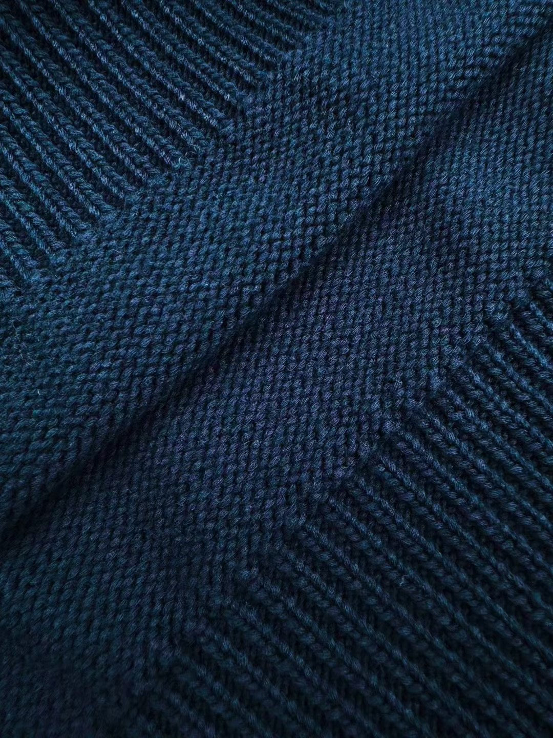 Dior 26s Crewneck Sweater Navy Blue For My Real Friends Men