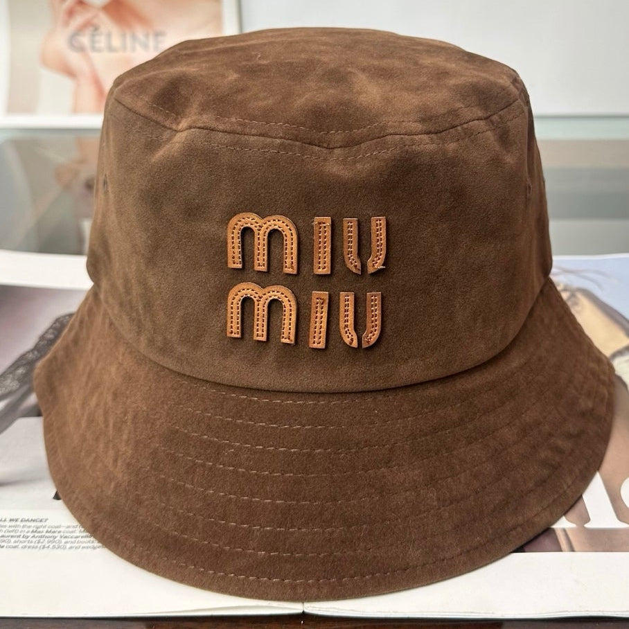 Miumiu Velvet Bucket Hat 497162