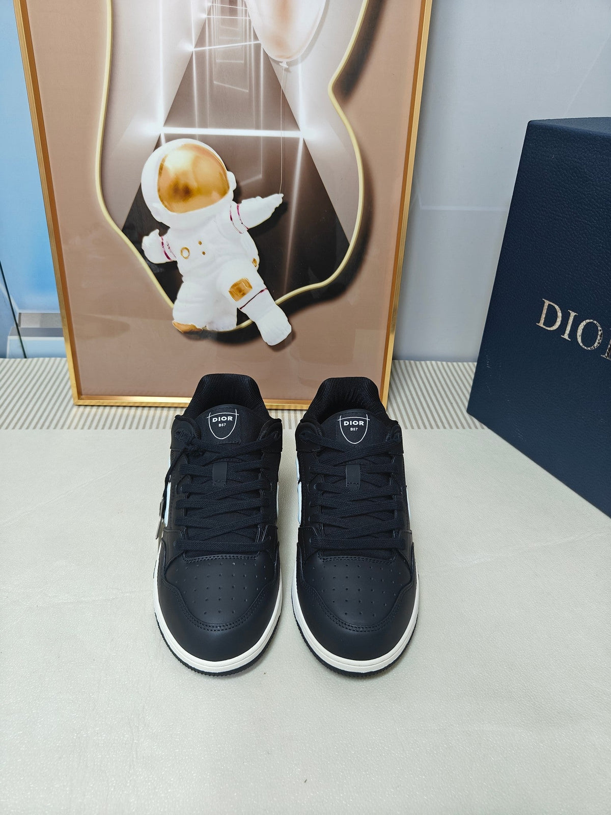 CD 26s Low Top Sneaker Black Calfskin 314925