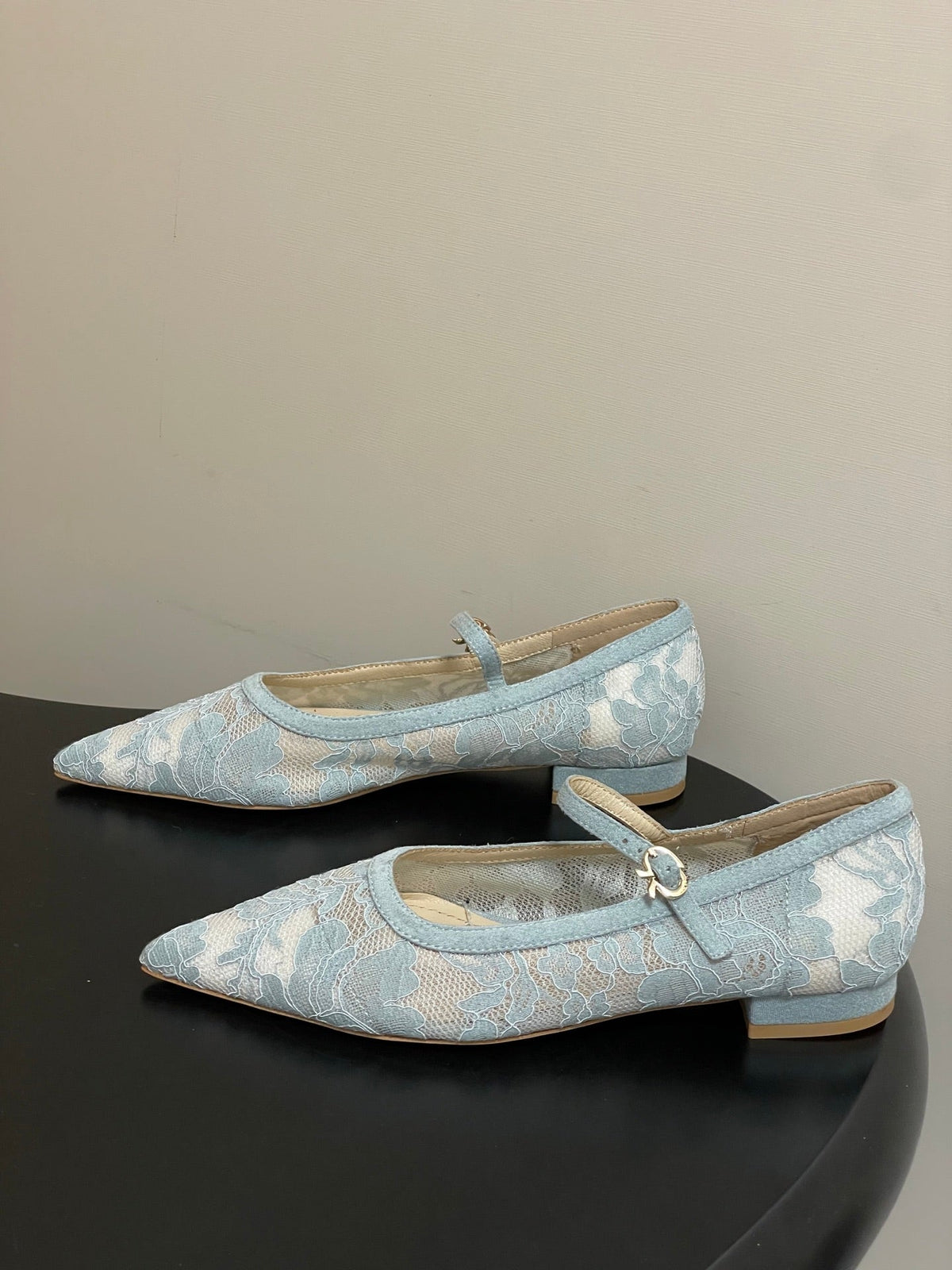 GR 26s Mary Jane Light Blue Lace 164796