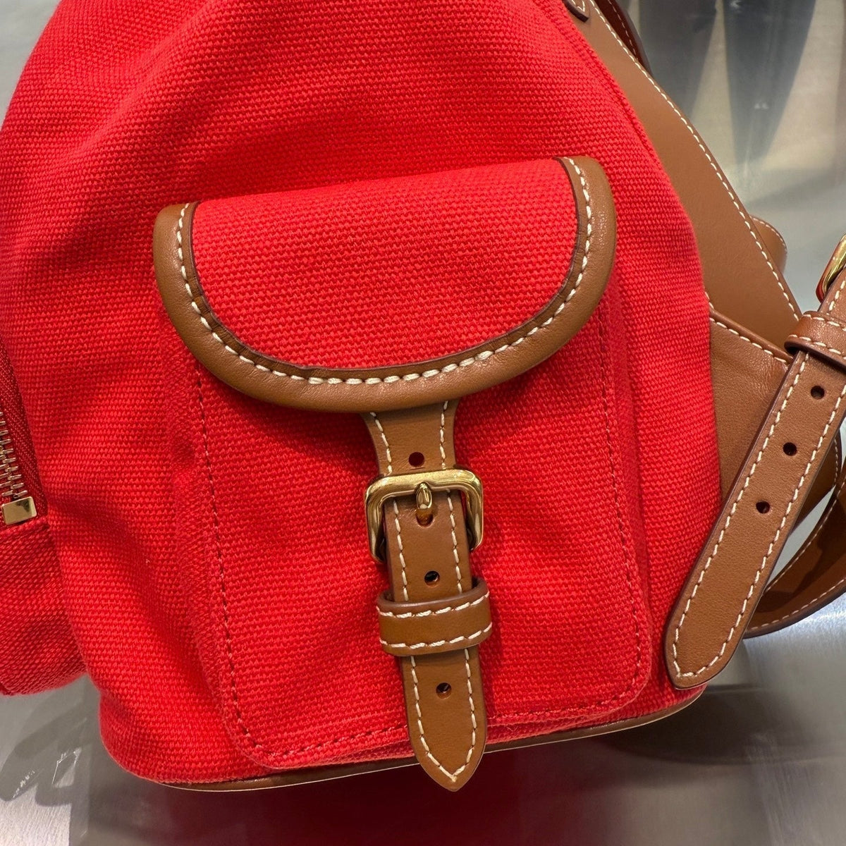 MiuMiu 2026 Aluminum Backpack Bag 30cm Canvas