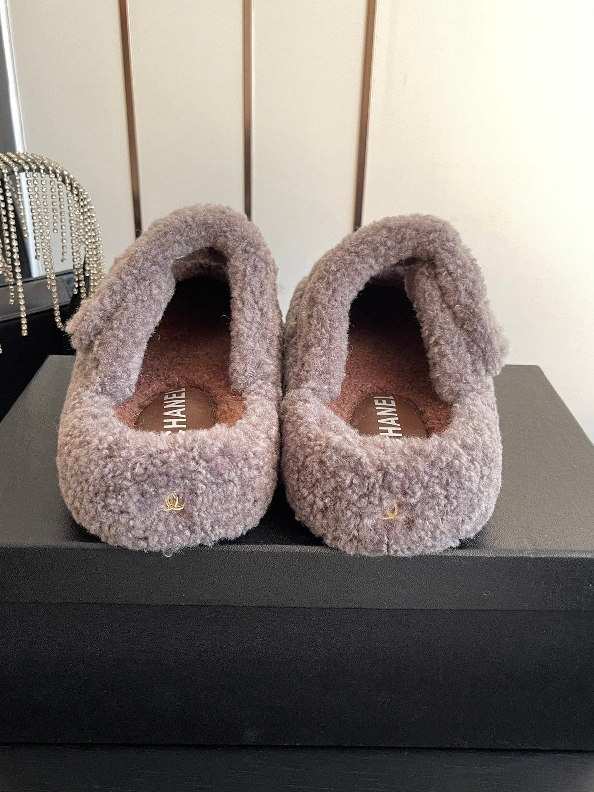 Chanel 2026 Furry Mule Wool 176755