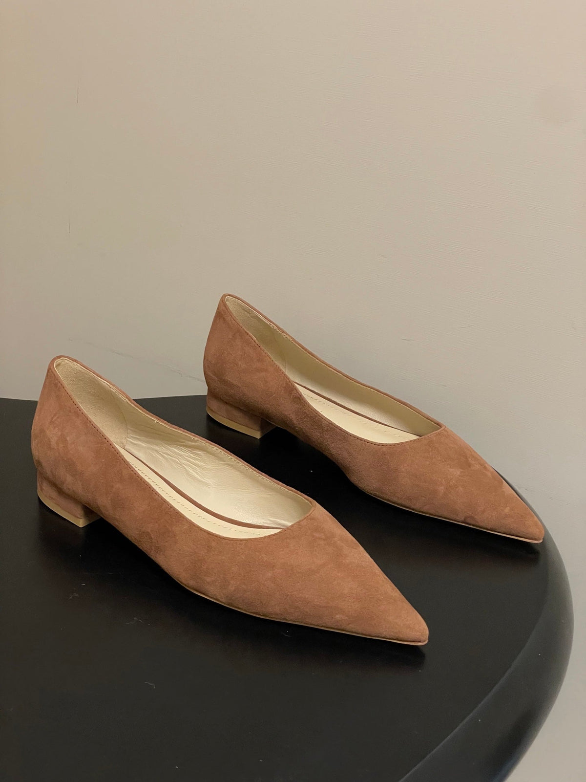 GR 26s Flats Brown Suede 164785