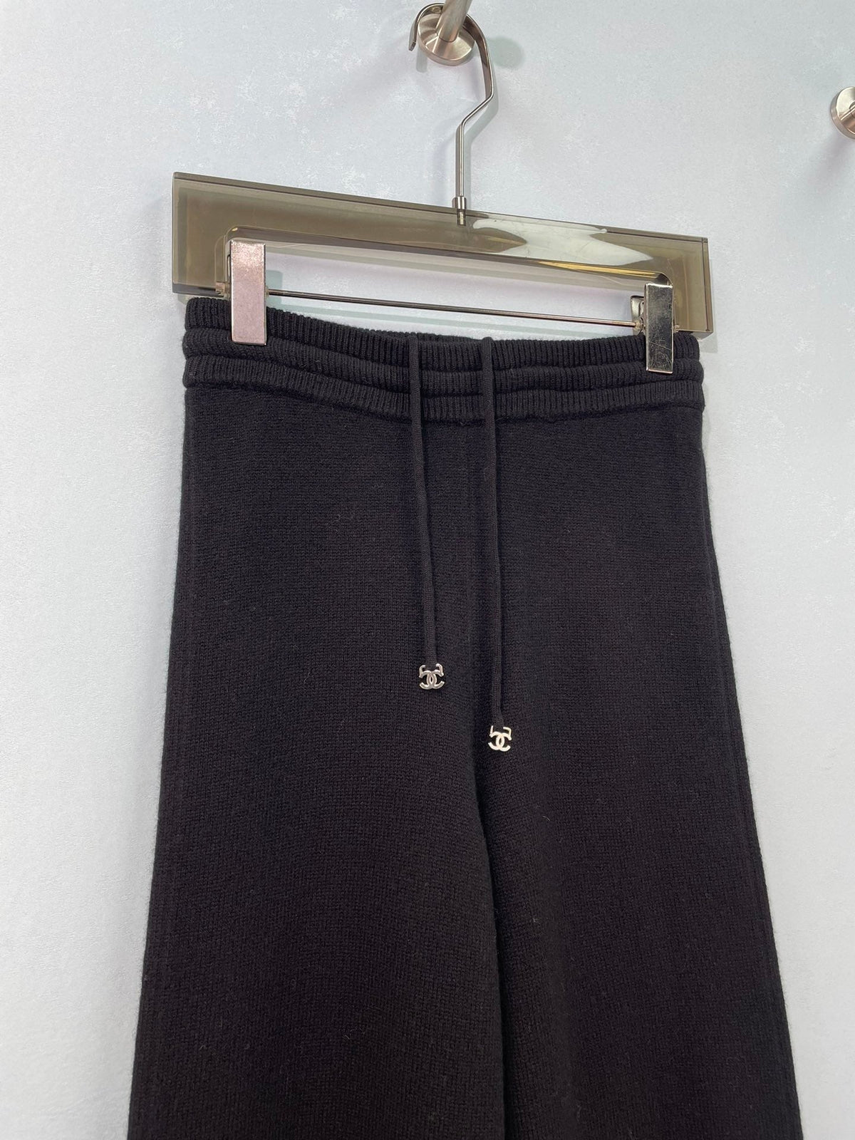 Chanel 26S Wide-Leg Knit Pants 1736