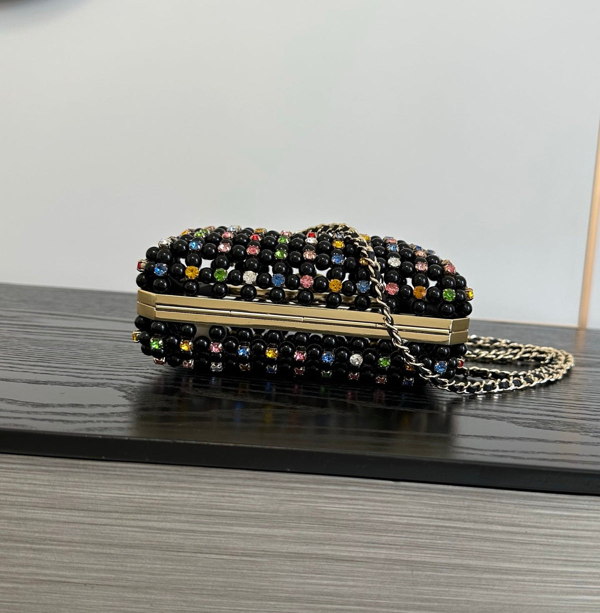 Chanel 2026 Cruise 23 Glass Pearls Evening Bag