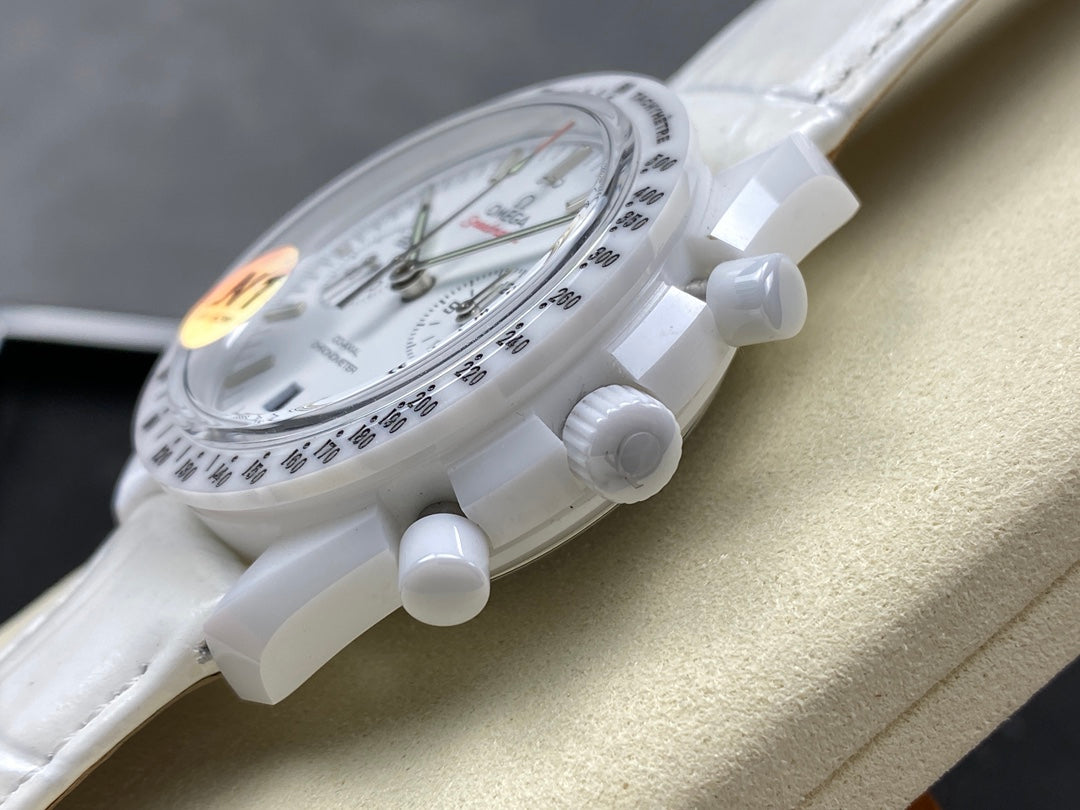 Omega Seamaster Aqua Terra 41mm Omega Speedmaster Moonwatch White Side of the Moon 44.2mm Watch Blue 150M Co-Axial Master Chronometer (Copy)