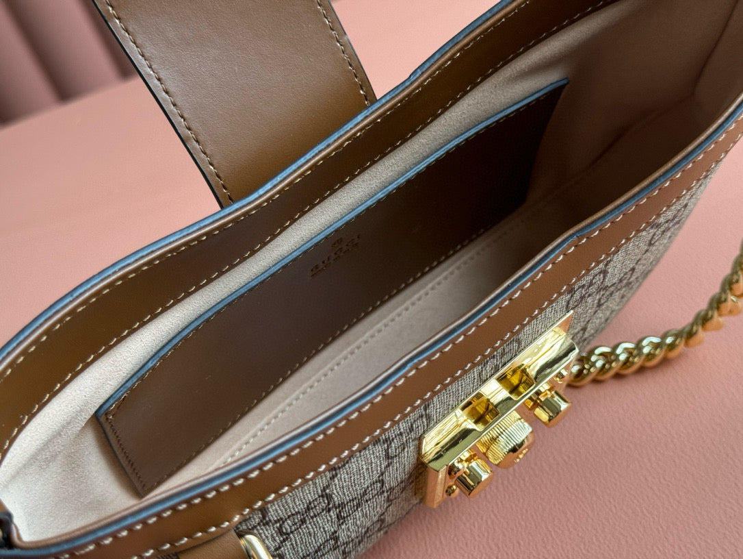 GG supreme padlock small 26cm small shoulder bag