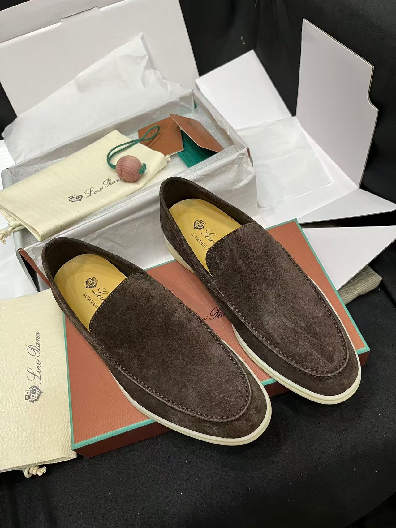 LP 2025 Summer Walk Loafer Brown Suede