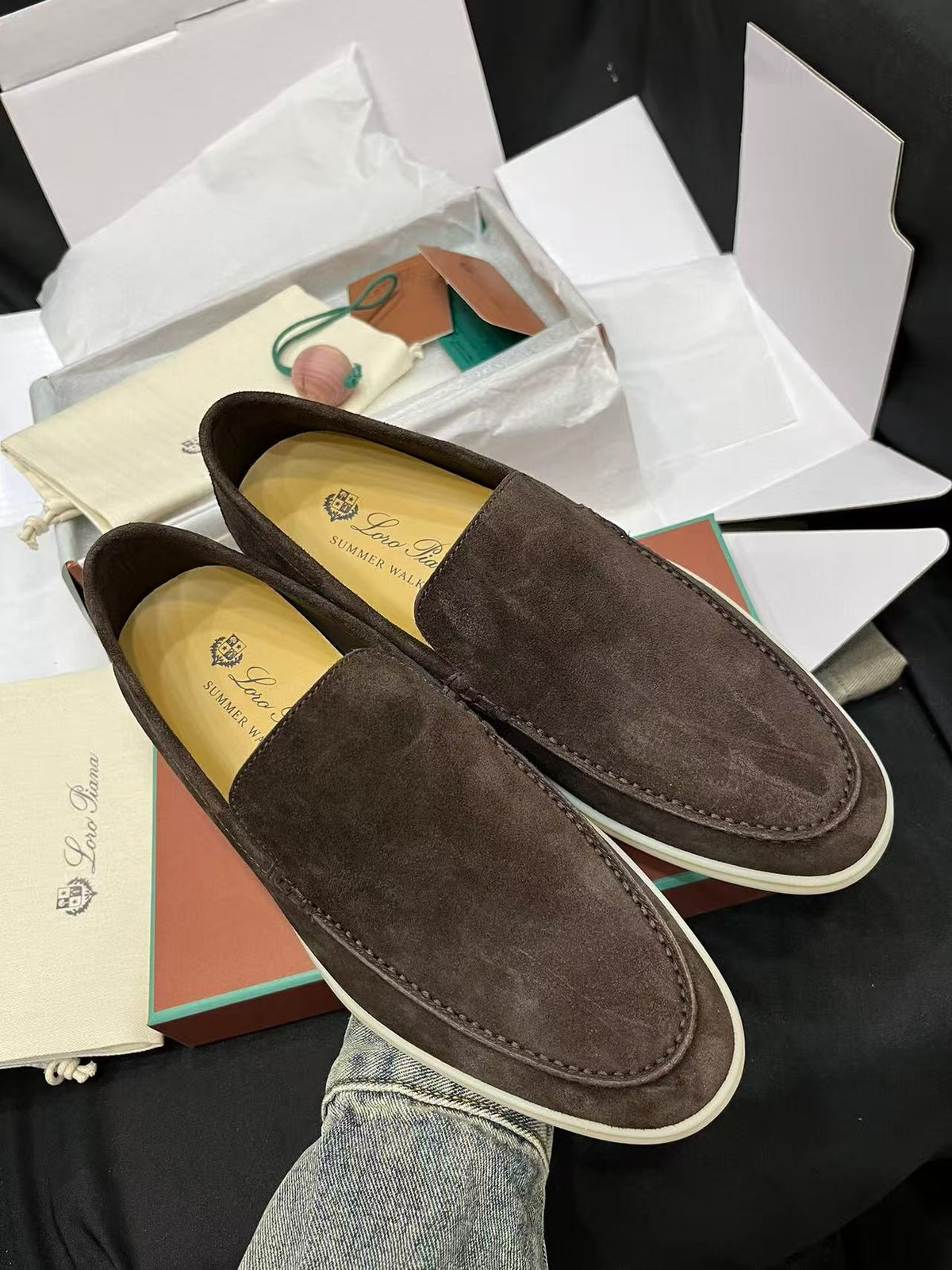 LP 2025 Summer Walk Loafer Brown Suede