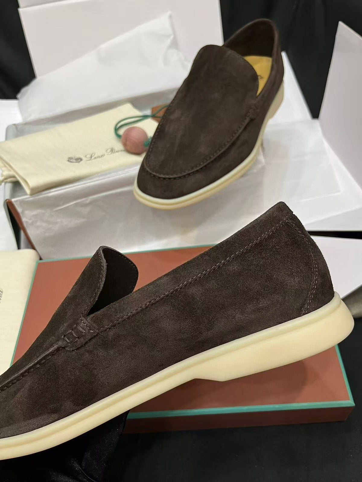 LP 2025 Summer Walk Loafer Brown Suede