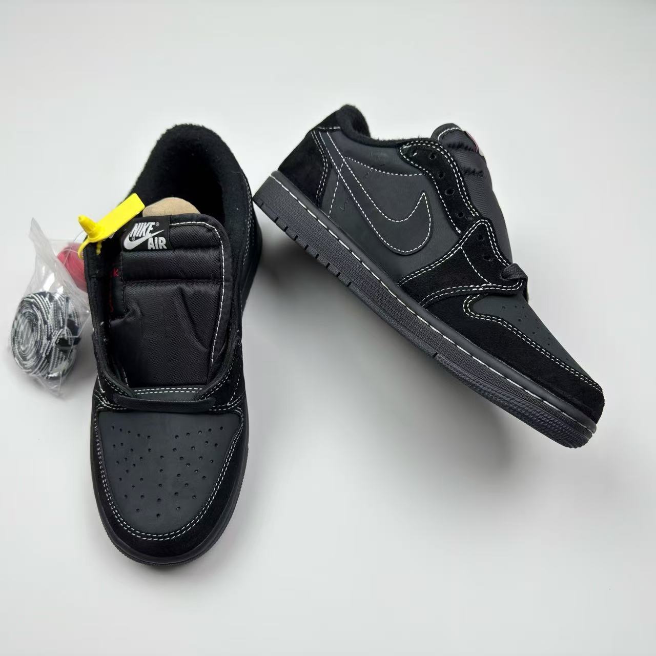 Nike Air Jordan 1 Retro Low OG SP Black Polyester