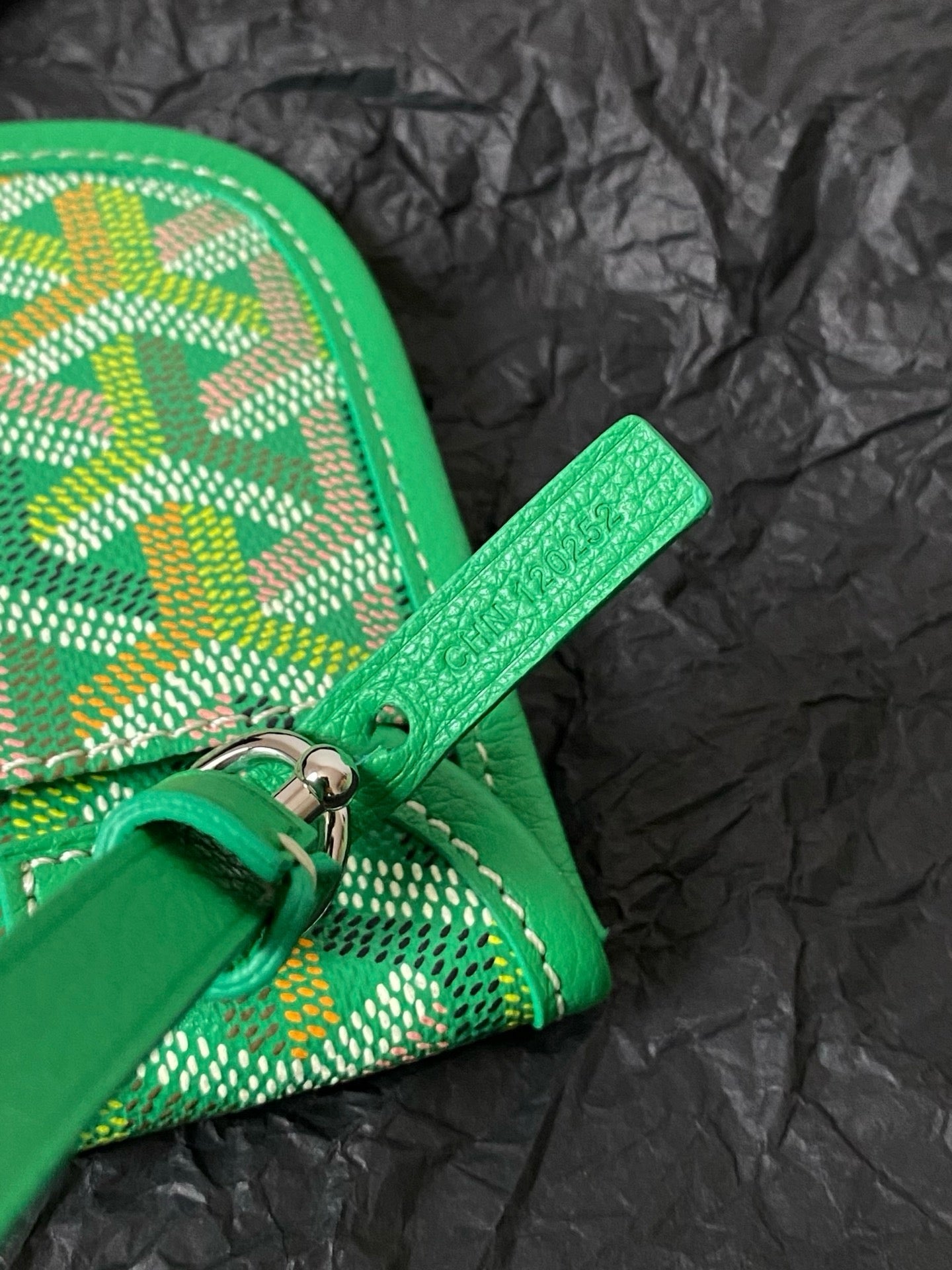 Goyard 26s Saint Louis Bag Vibrant Green Goyardine Canvas