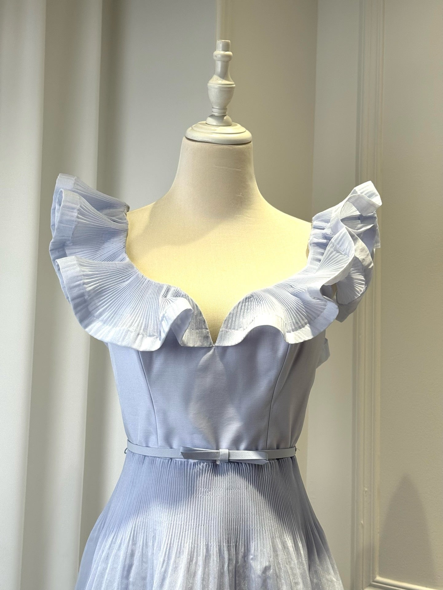 Zimmermann Pleated Frill Mini Dress