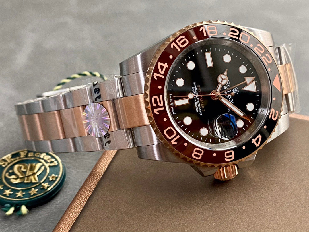 Rolex GMT-Master II 40mm Rose Gold