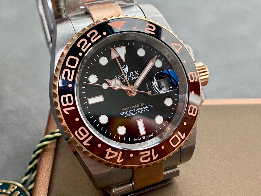 Rolex GMT-Master II 40mm Rose Gold