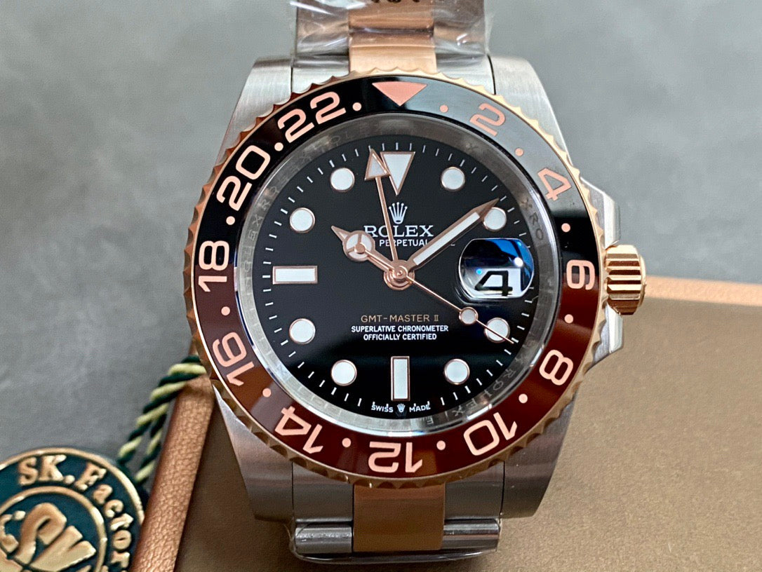 Rolex GMT-Master II 40mm Rose Gold
