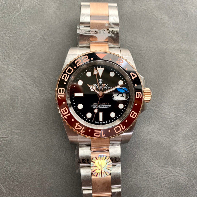 Rolex GMT-Master II 40mm Rose Gold