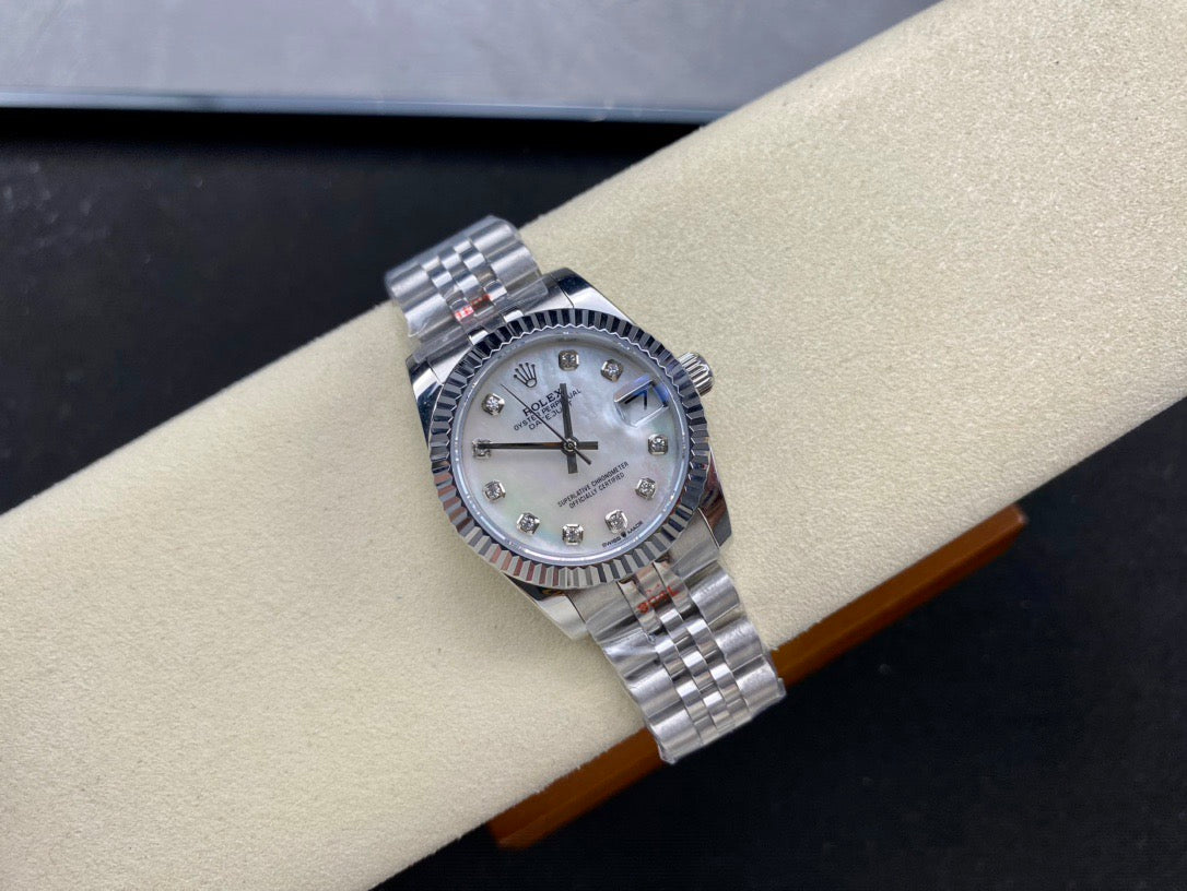 Rolex Datejust 31 Mother-Of-Pearl Dial Stainless Steel