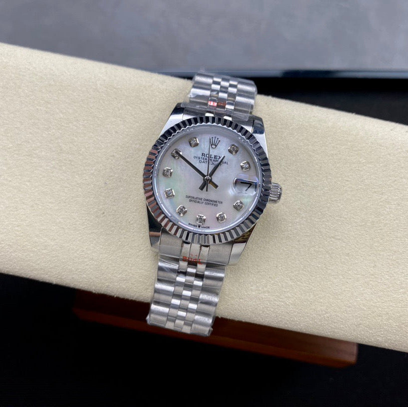 Rolex Datejust 31 Mother-Of-Pearl Dial Stainless Steel