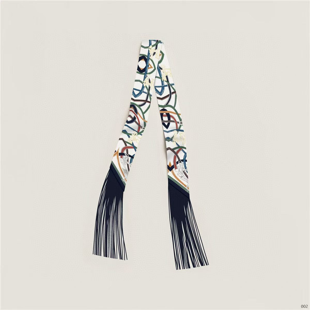 HM 26s Ex-Libris Twilly Scarf  5 x 86 cm