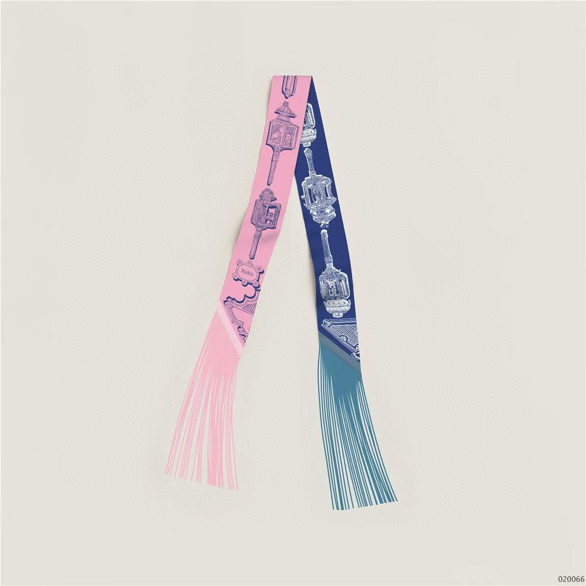 HM 26s Ex-Libris Twilly Scarf  5 x 86 cm