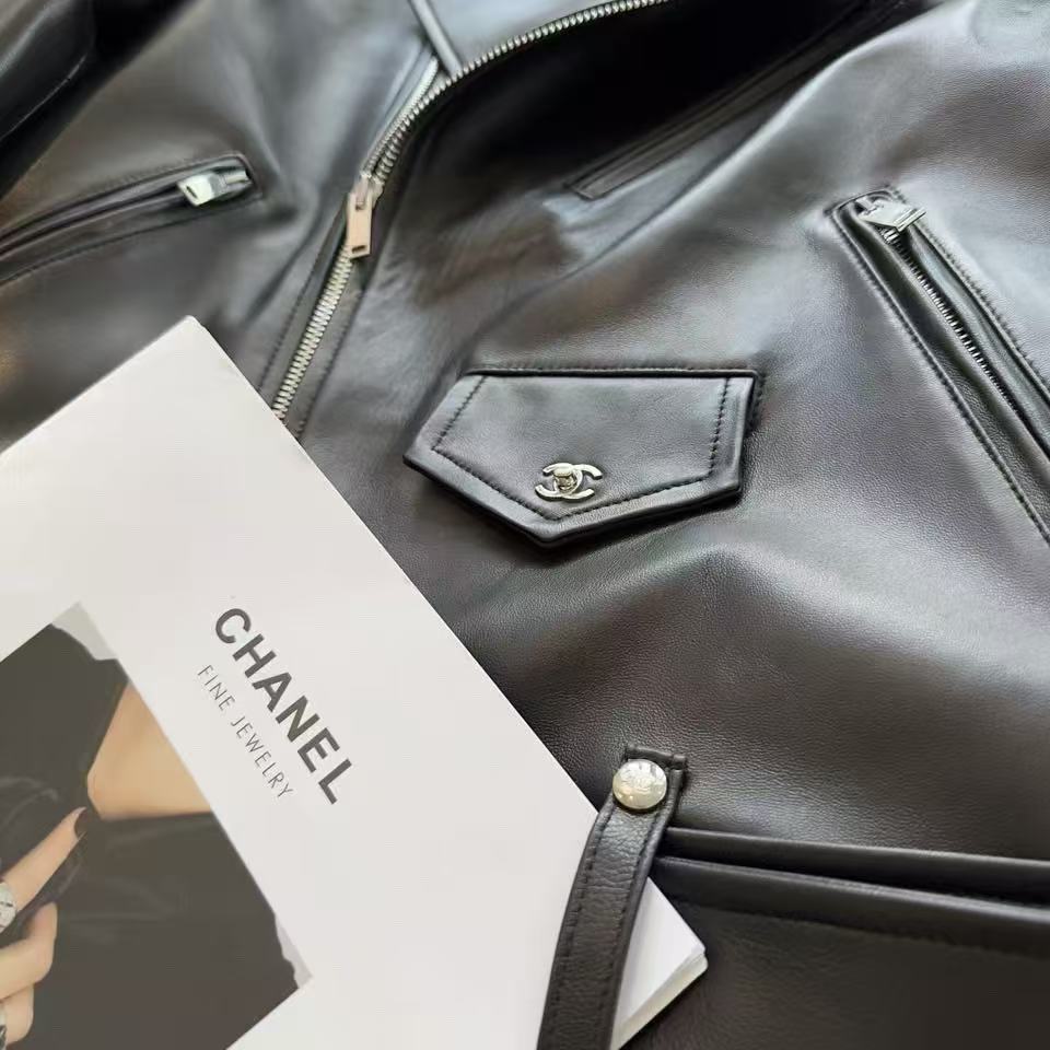 CC 26s Métiers d’art 2026 Jacket Black Calfskin