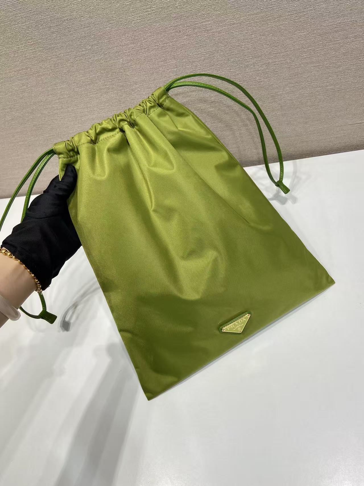 Prada 26s Wish Pouch Re-Nylon