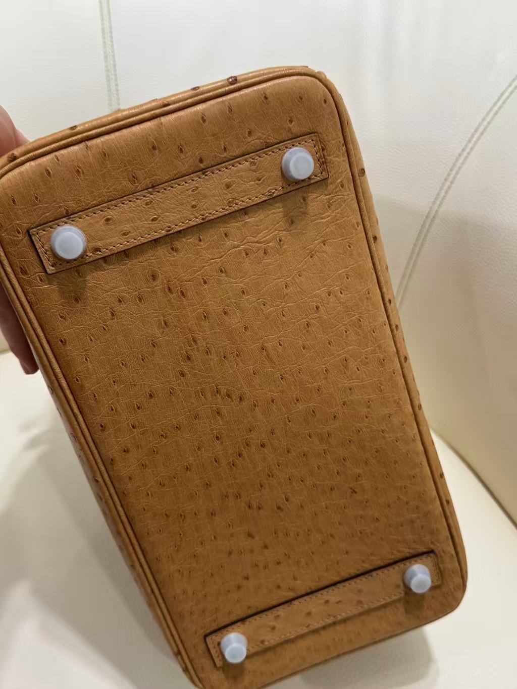HM 26s Birkin 30 Gold Ostrich
