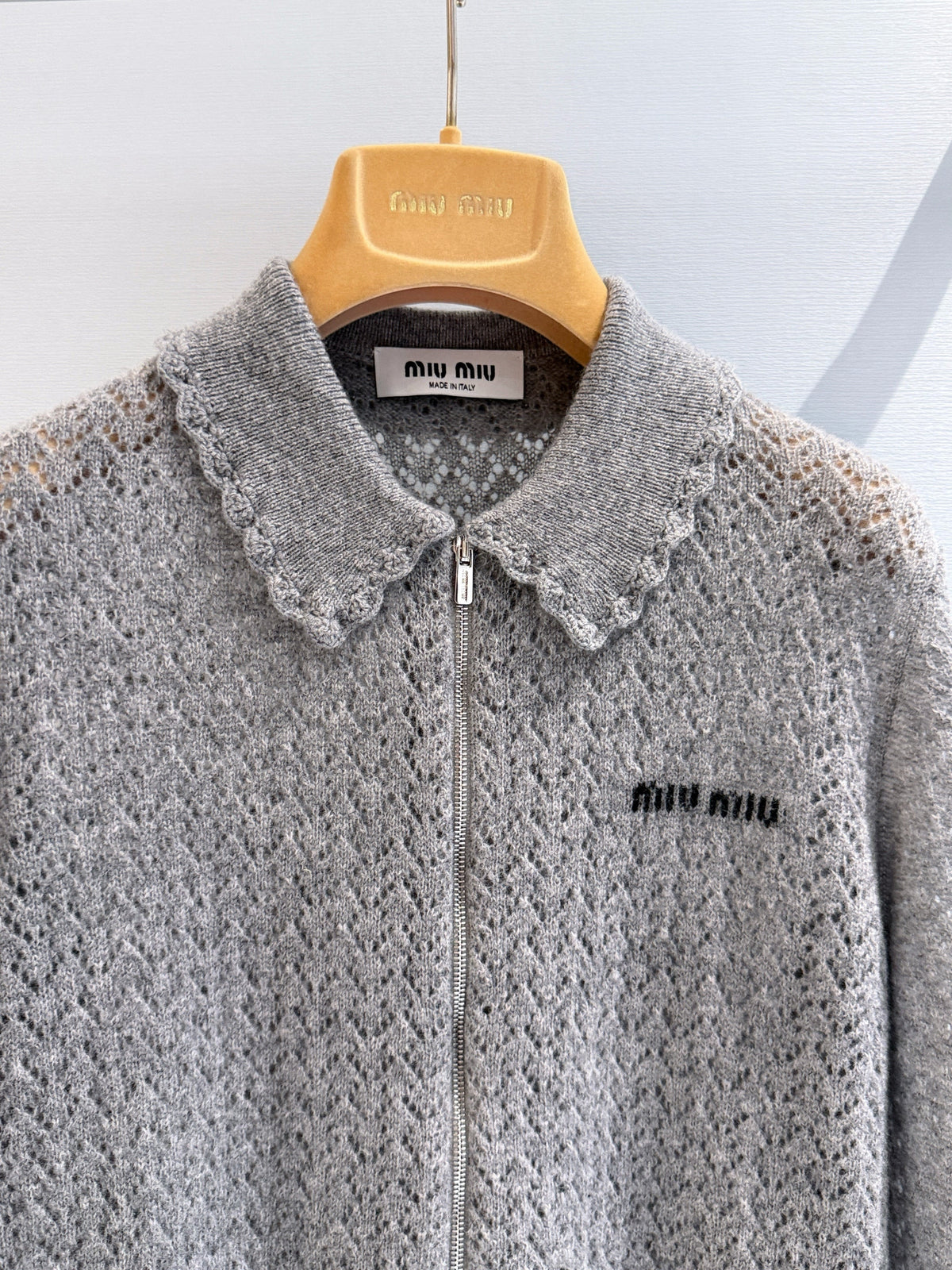 Miu Blouson Set Navy Blue Technical Fabric