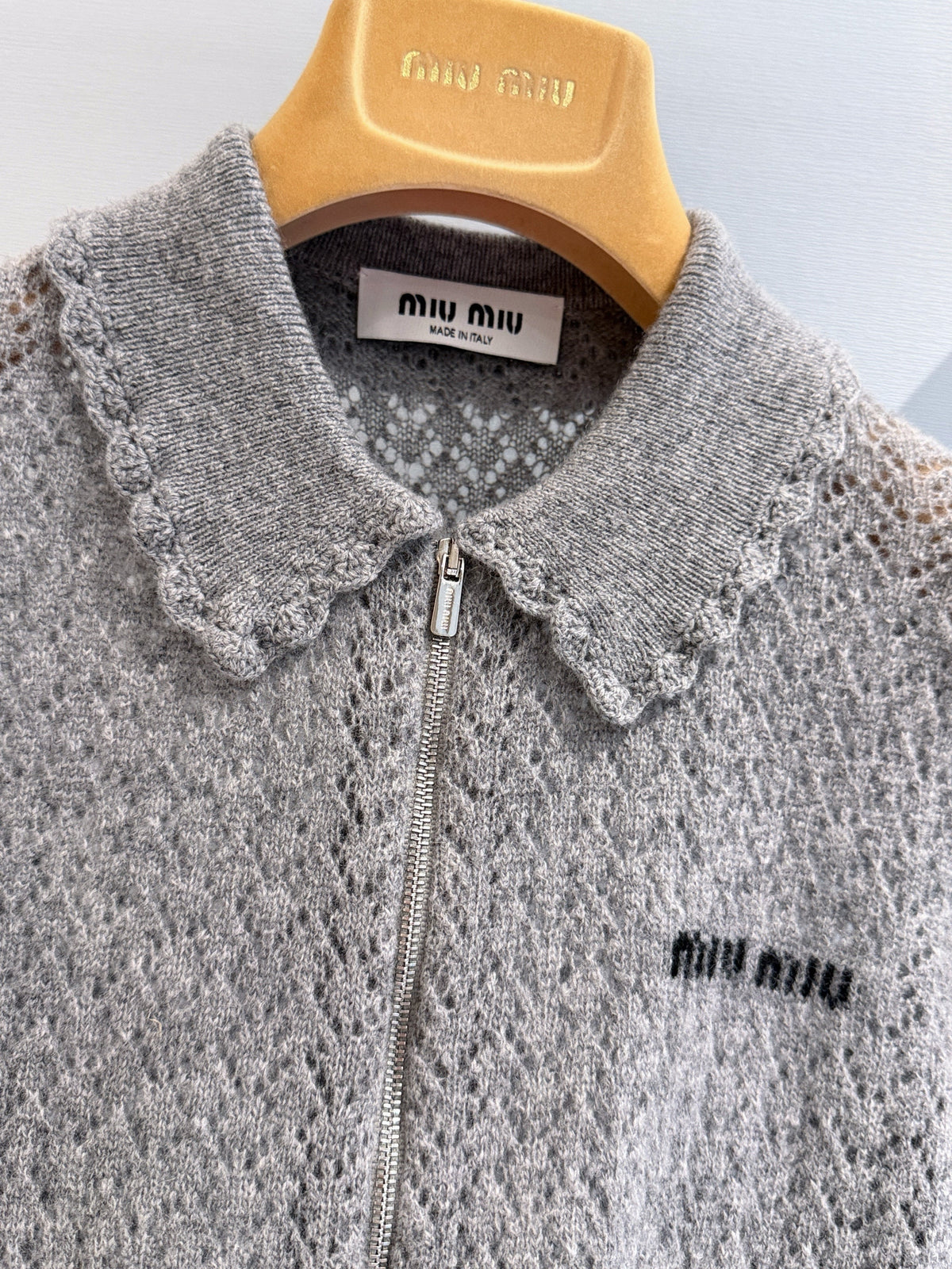 Miu Blouson Set Navy Blue Technical Fabric