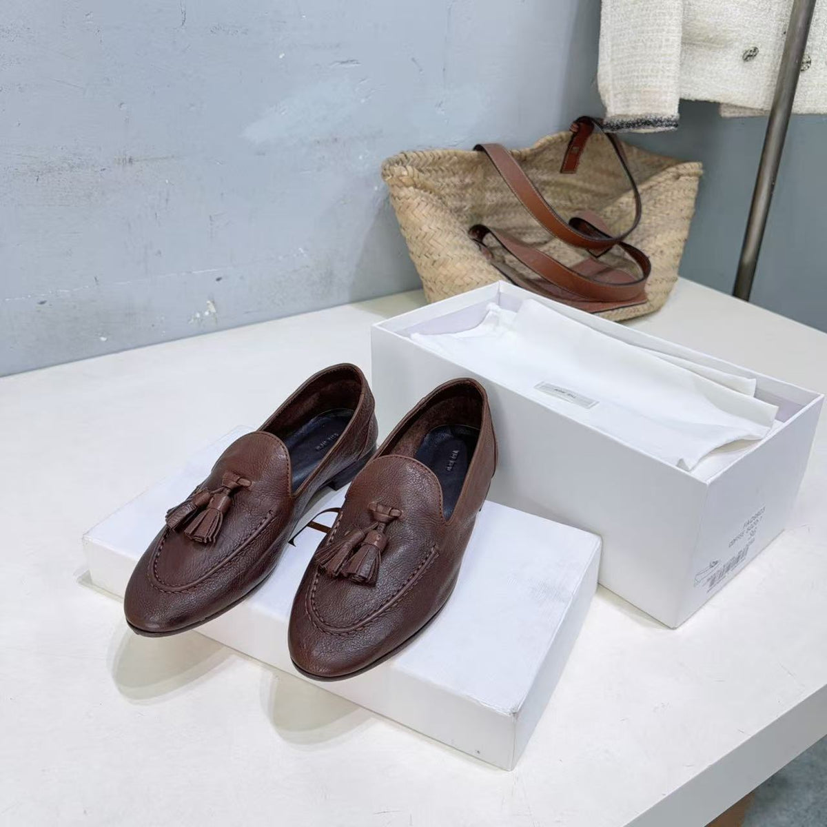 TR 26S Caden Loafers Deep Brown Leather