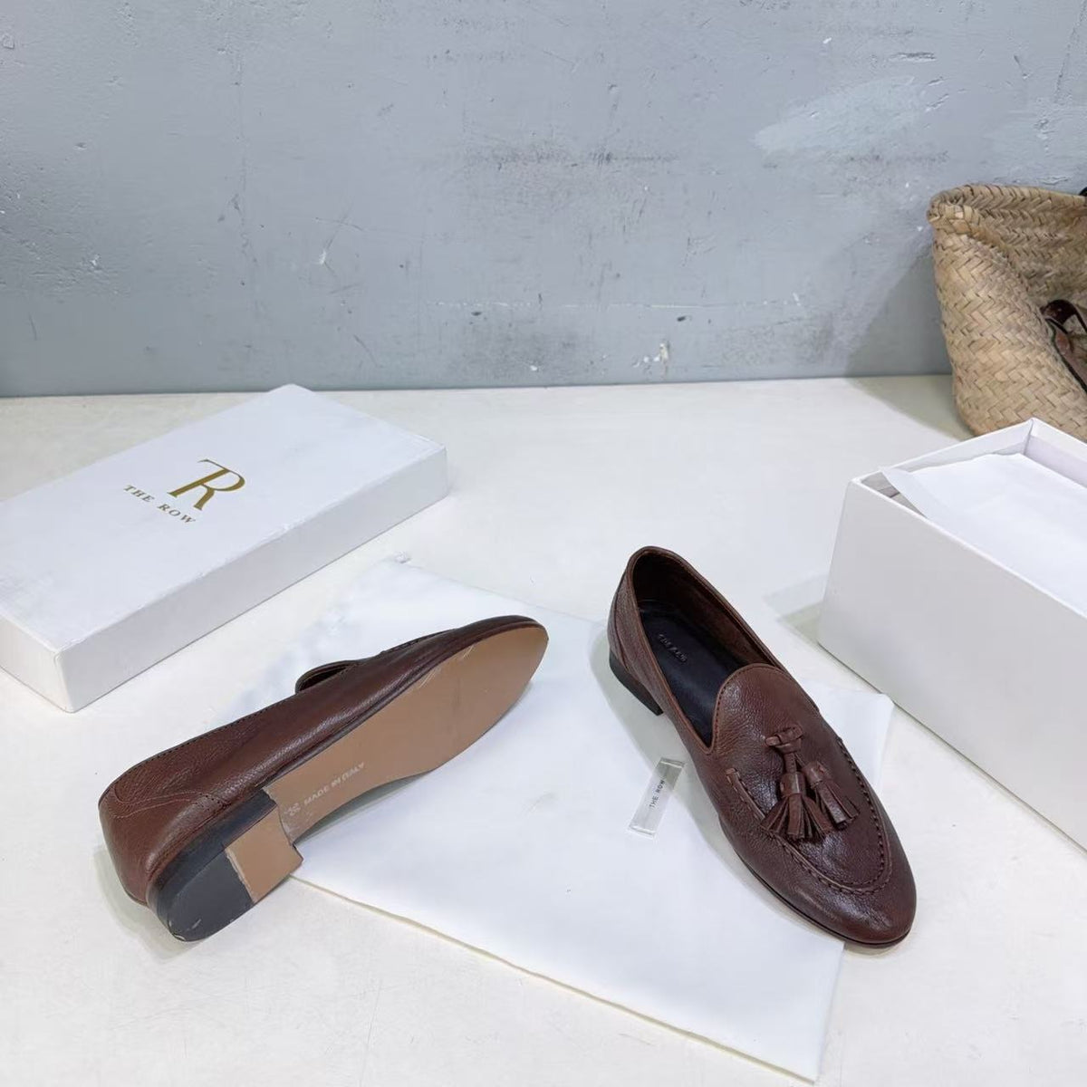 TR 26S Caden Loafers Deep Brown Leather