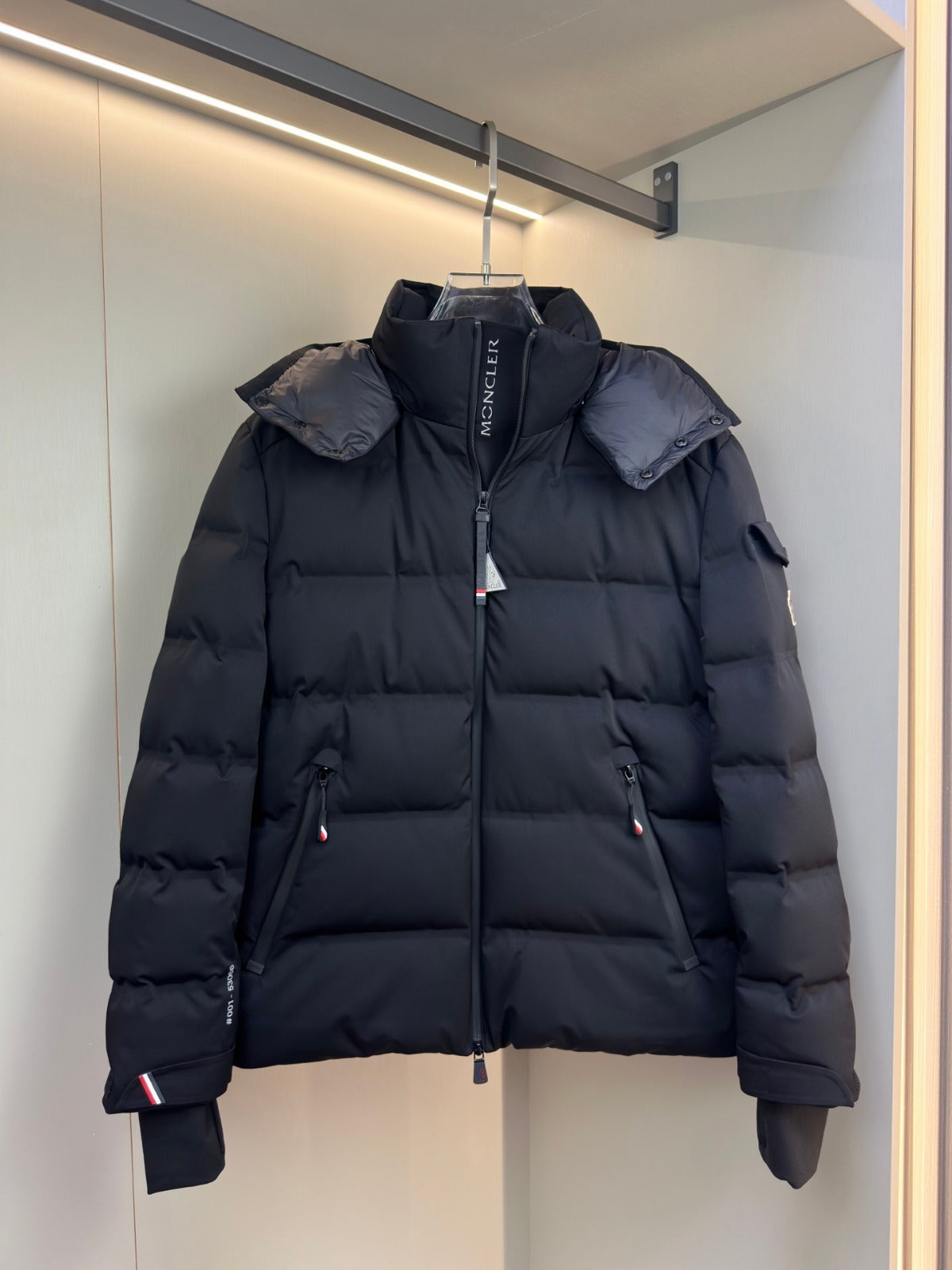 MC Montgetech Hooded Down Ski Jacket
