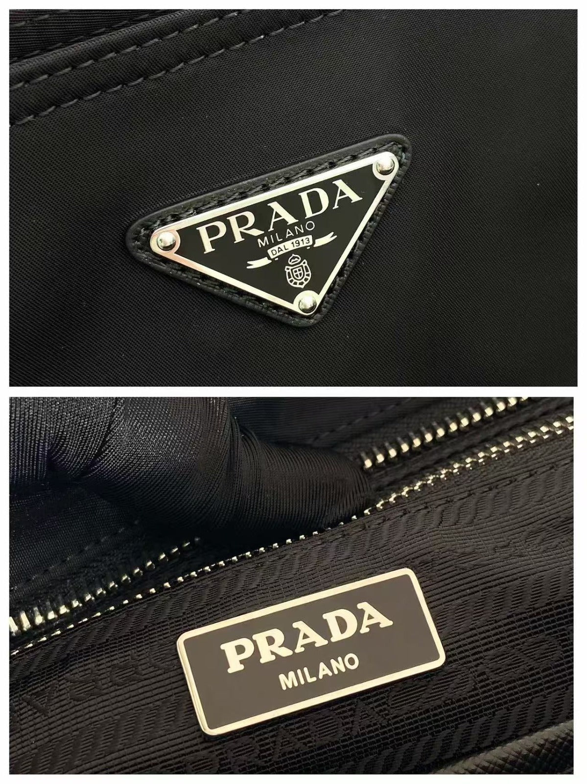 Prada Baby Bag Black Re-Nylon