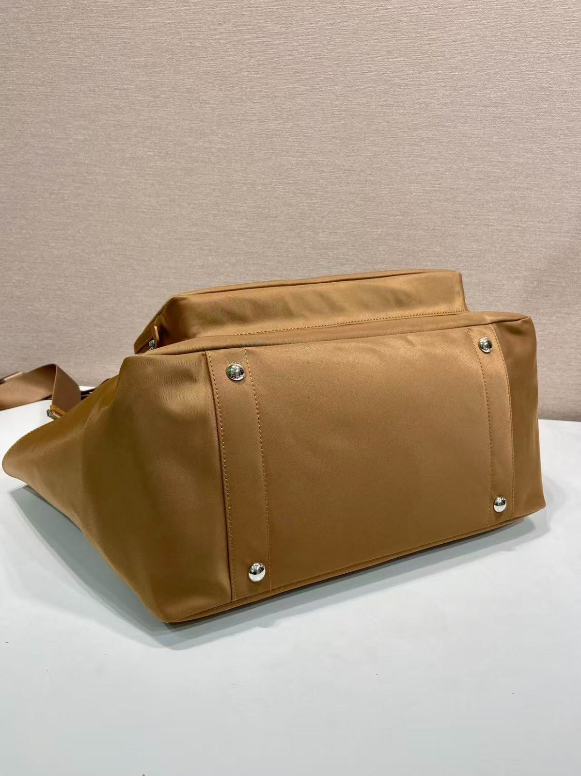 Prada Baby Bag Brown Re-Nylon