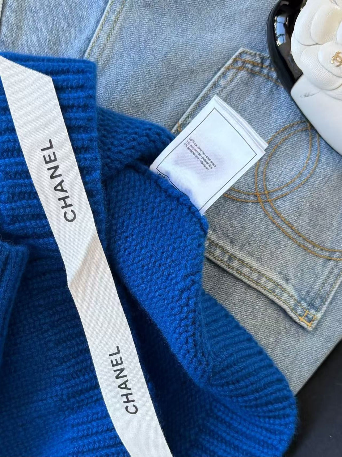 CC 26A Superman Sweater Blue Wool