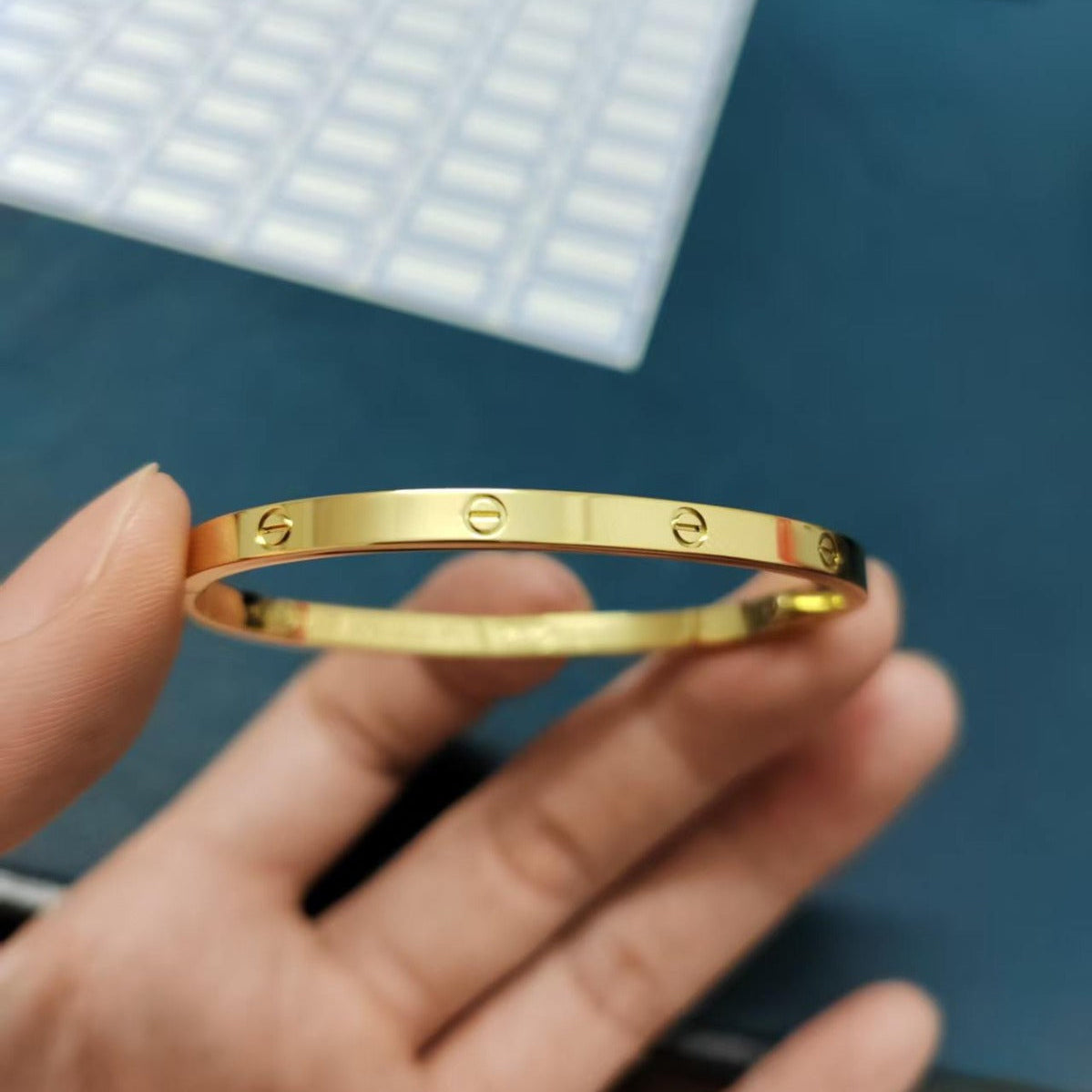 LOVE BRACELET 3.65MM GOLD