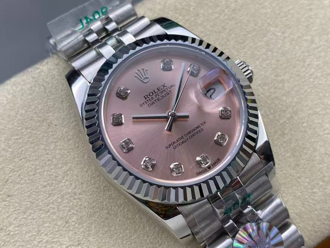 Datejust 31mm Steel Pink Dial
