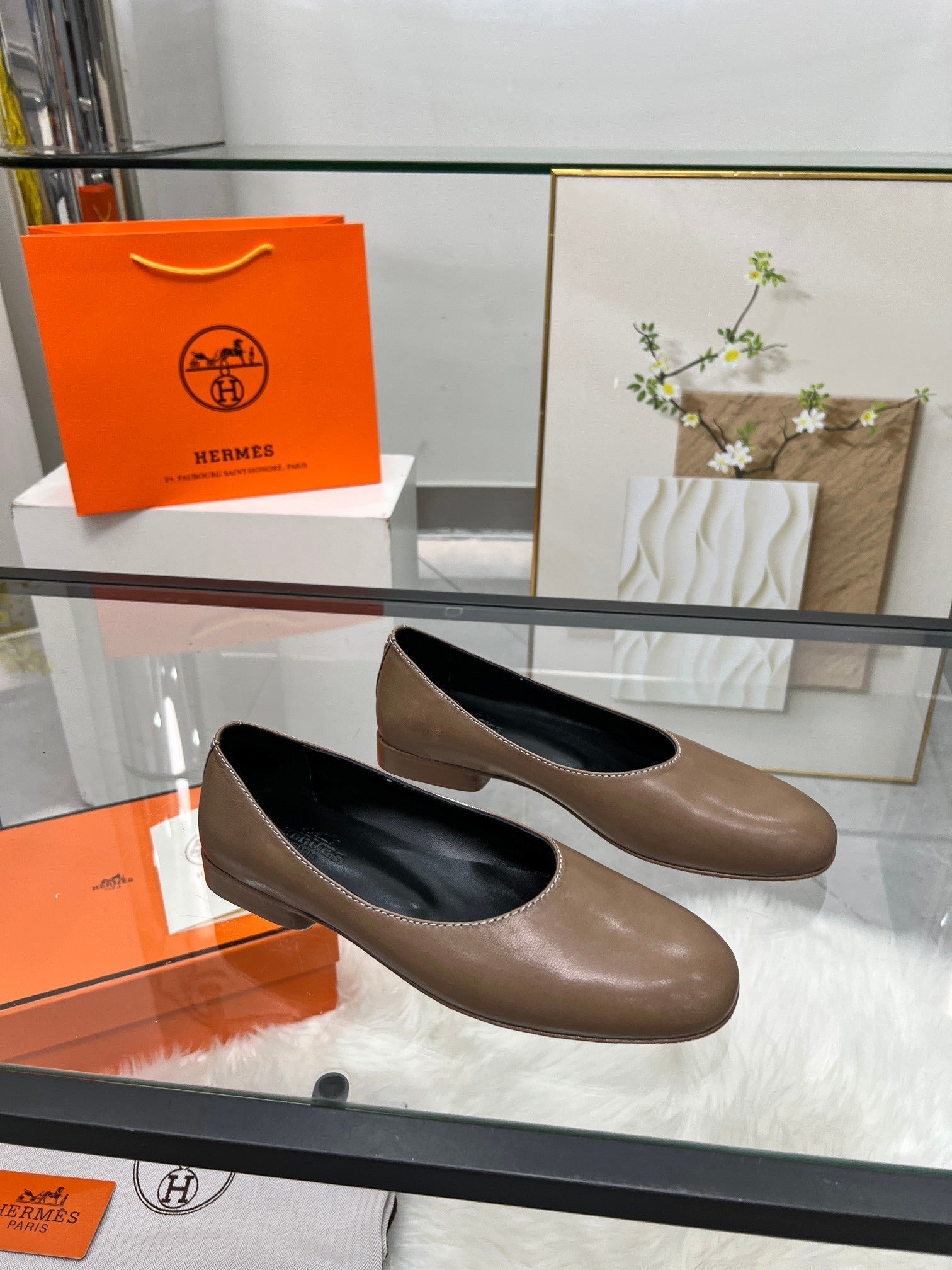 HM 25 Ballet Flats Multicolor Sheepskin 370992