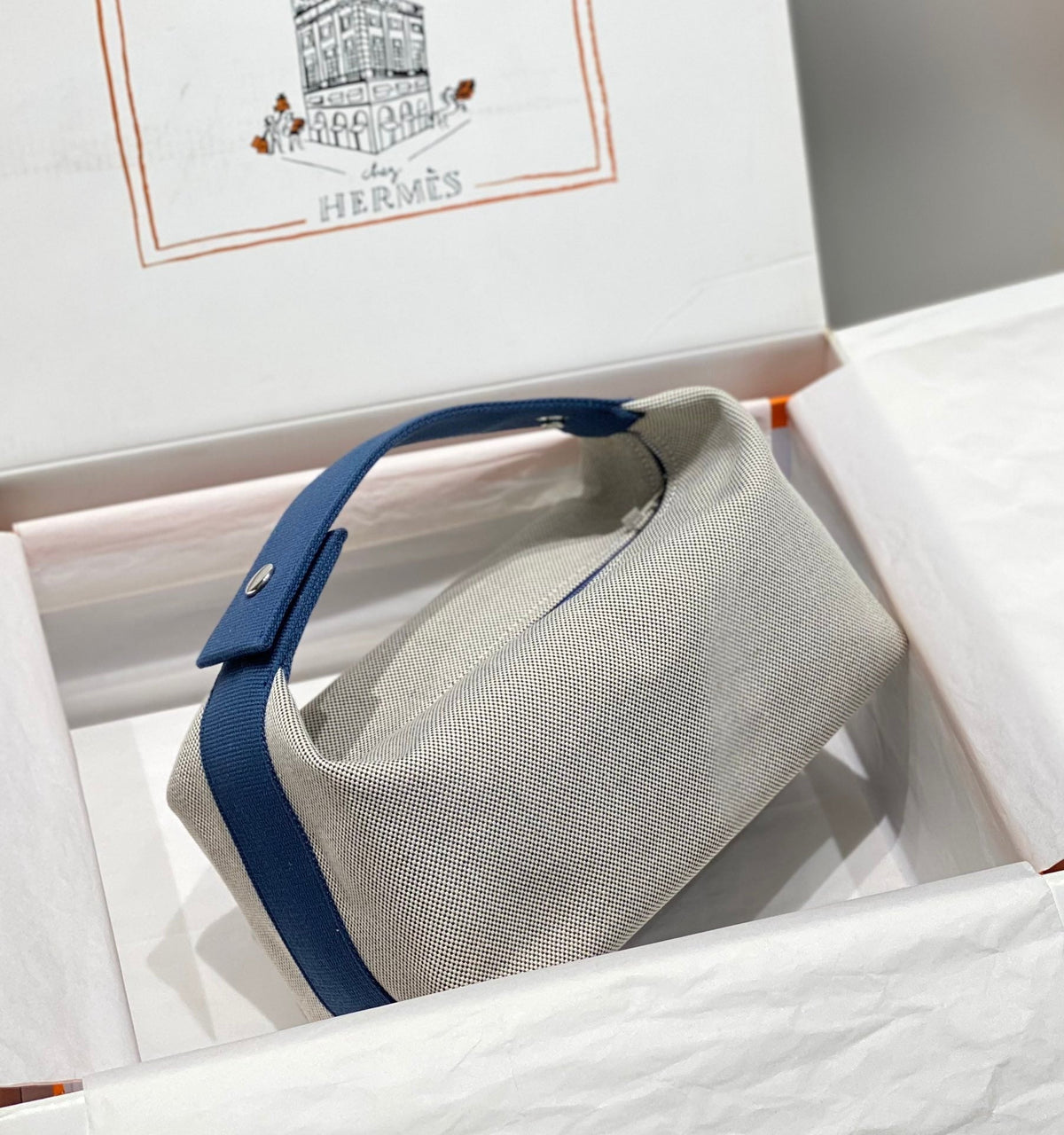 High-end Hermes 2026 Bride-a-Brac Case 25cm Canvas 3