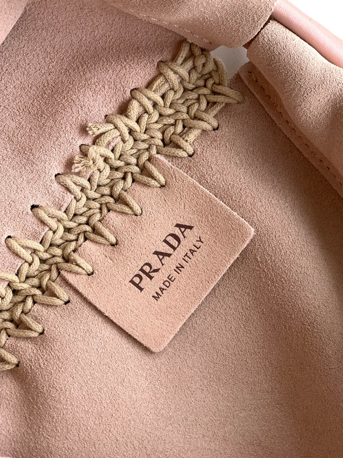 Prada 2026 Smartphone Case Bag Suede
