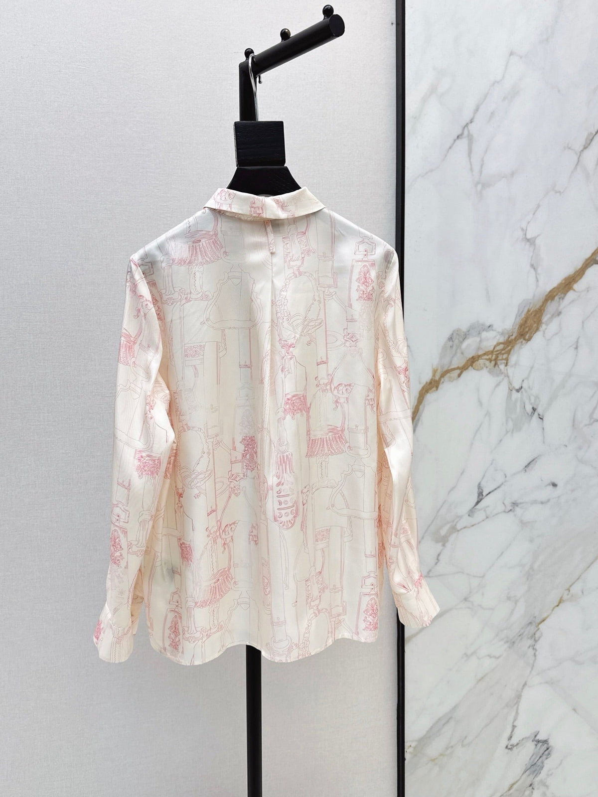 Hermes 26s Printed Silk Set 775
