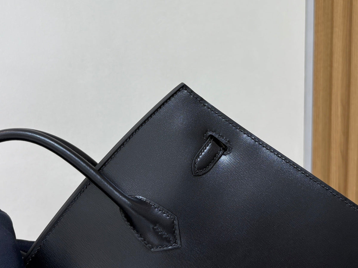 High-end Hermes 2026 Birkin 25cm Black Box Calf Leather