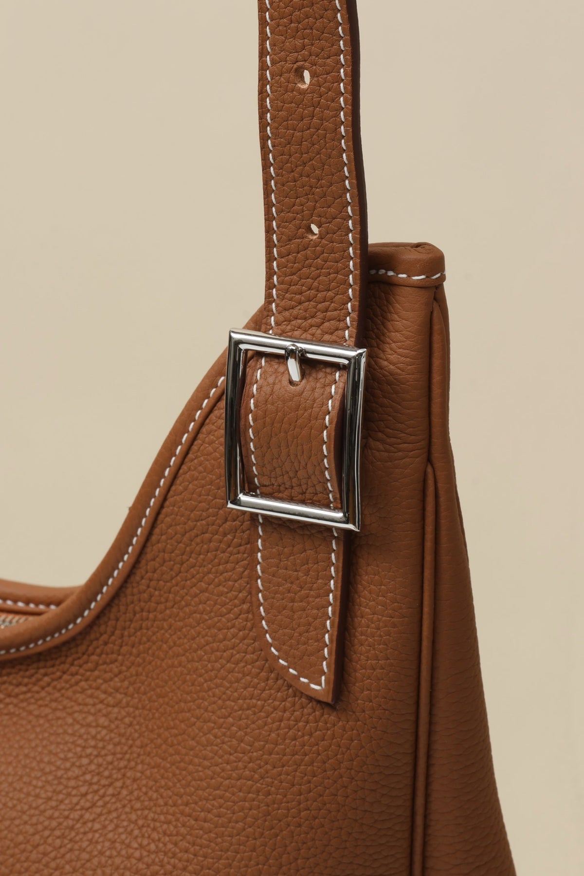 High-end Hermes 2026 Massai Cut 32 Bag Golden Brown Togo Leather
