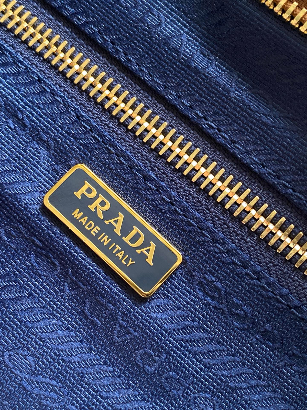 Prada 2026 Bonnie Small Denim Handbag 32cm Denim Leather
