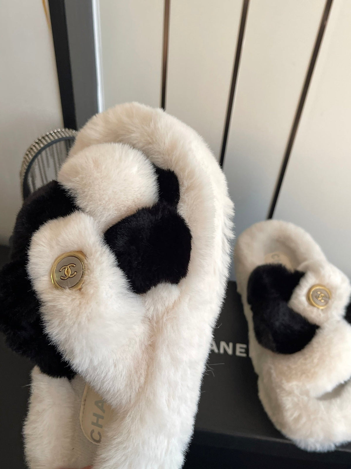 Chanel 2026 Double C Sandals Wool 176758